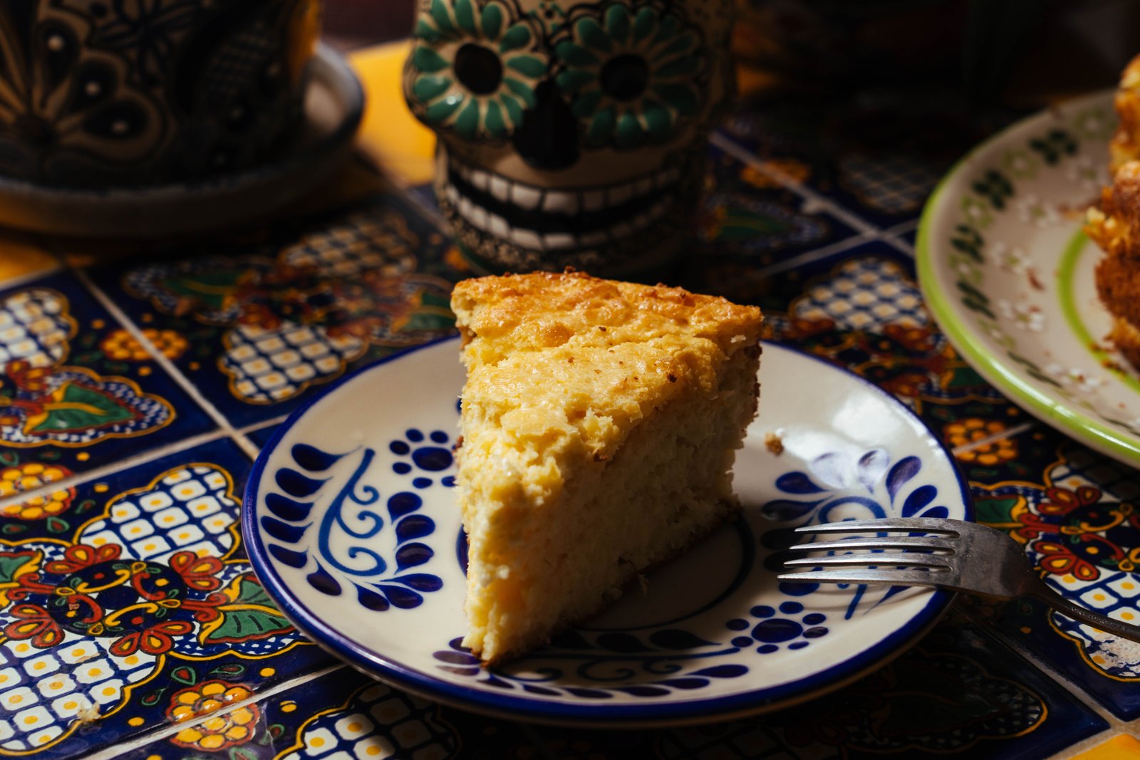 Postre casero de la casa